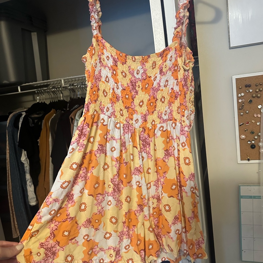 Floral Smocked Romper
